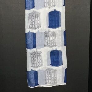 Dr Who Tardis Scarf/ShawlNever Worn